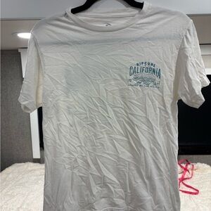 Rip Curl White and Blue California Tee